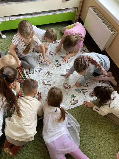 Английский для детей в частном саду